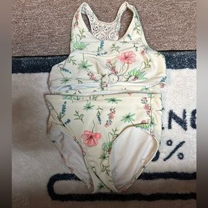 Girls 2 piece swimsuit